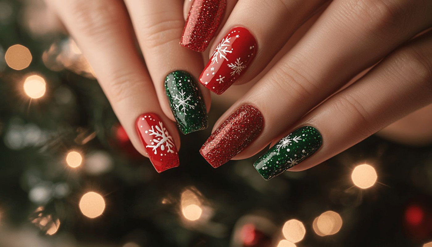 Guide pour créer une manucure festive inspirée par l'esprit de Noël