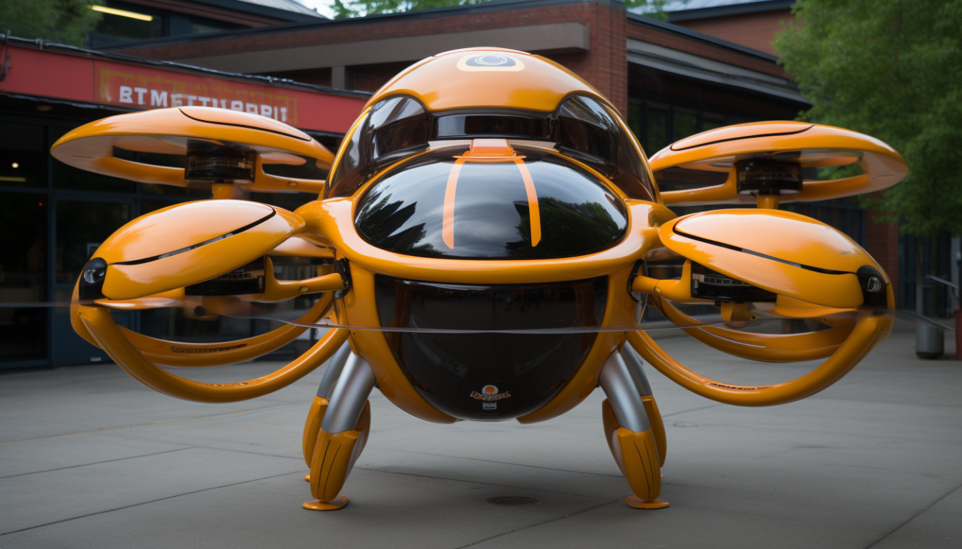 Le futur des publicités gonflables : intégration avec les drones