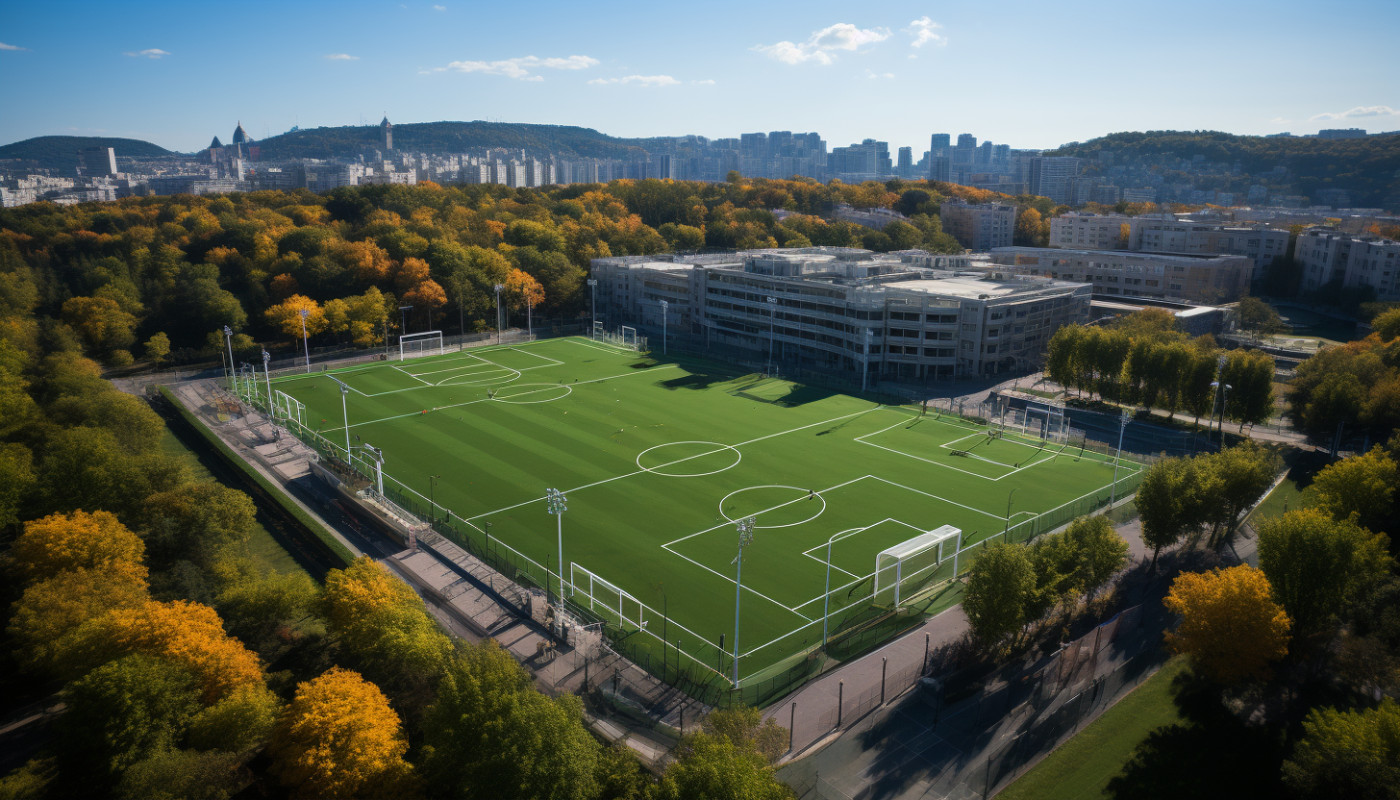 Les terrains de foot de Saint-Denis, en dehors du Stade de France